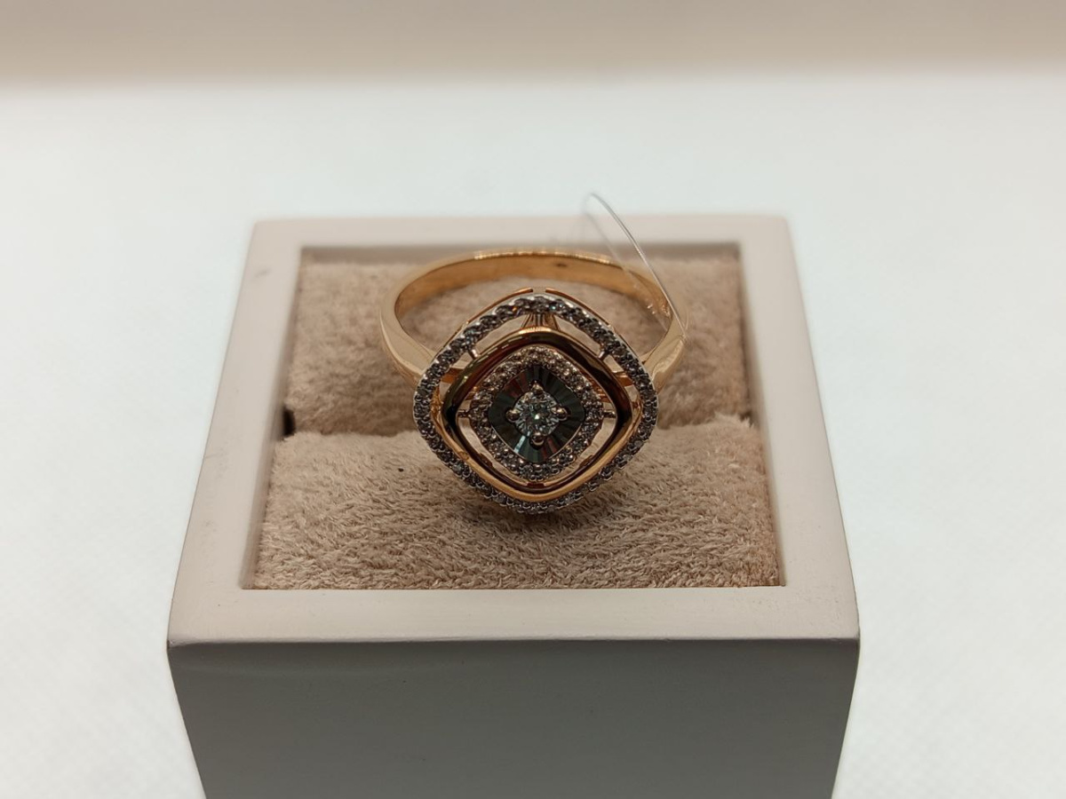 КОЛЬЦО БРИЛЛИАНТ (Au 585)