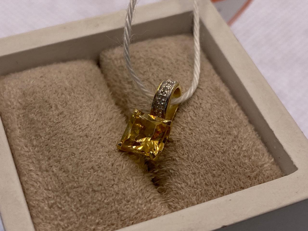 ПОДВЕСКА БРИЛЛИАНТ Au 585