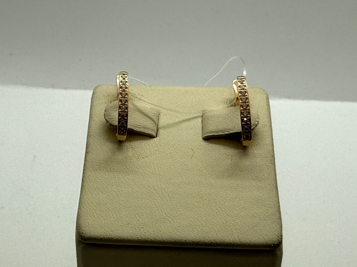 СЕРЬГИ С КАМНЯМИ (Au 585) СЕРЬГИ С КАМНЯМИ (Au 585)