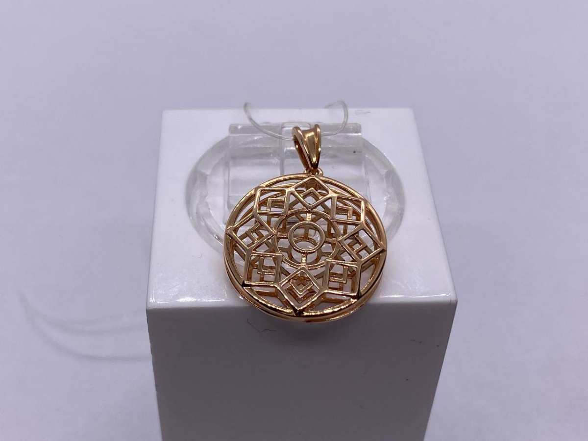00-63-0062-00 ПОДВЕСКА БЕЗ КАМНЯ (Au 585)