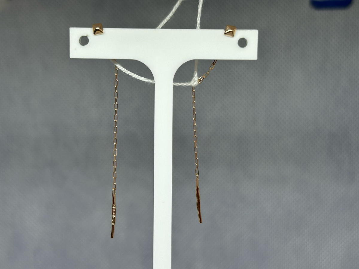 СПРО585 СЕРЬГИ ПРОДЕВКИ (Au 585)