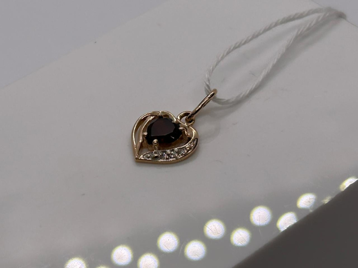 ПОДКМИ585 ПОДВЕСКА С КАМНЯМИ (Au 585)