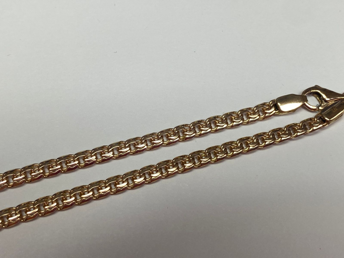 ЦЛБС585 ЦЕПЬ ПОЛНОВЕСНАЯ Бисмарк (Au 585)