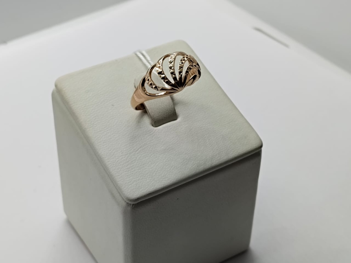 КОЛБКМ585 КОЛЬЦО БЕЗ КАМНЯ (Au 585)