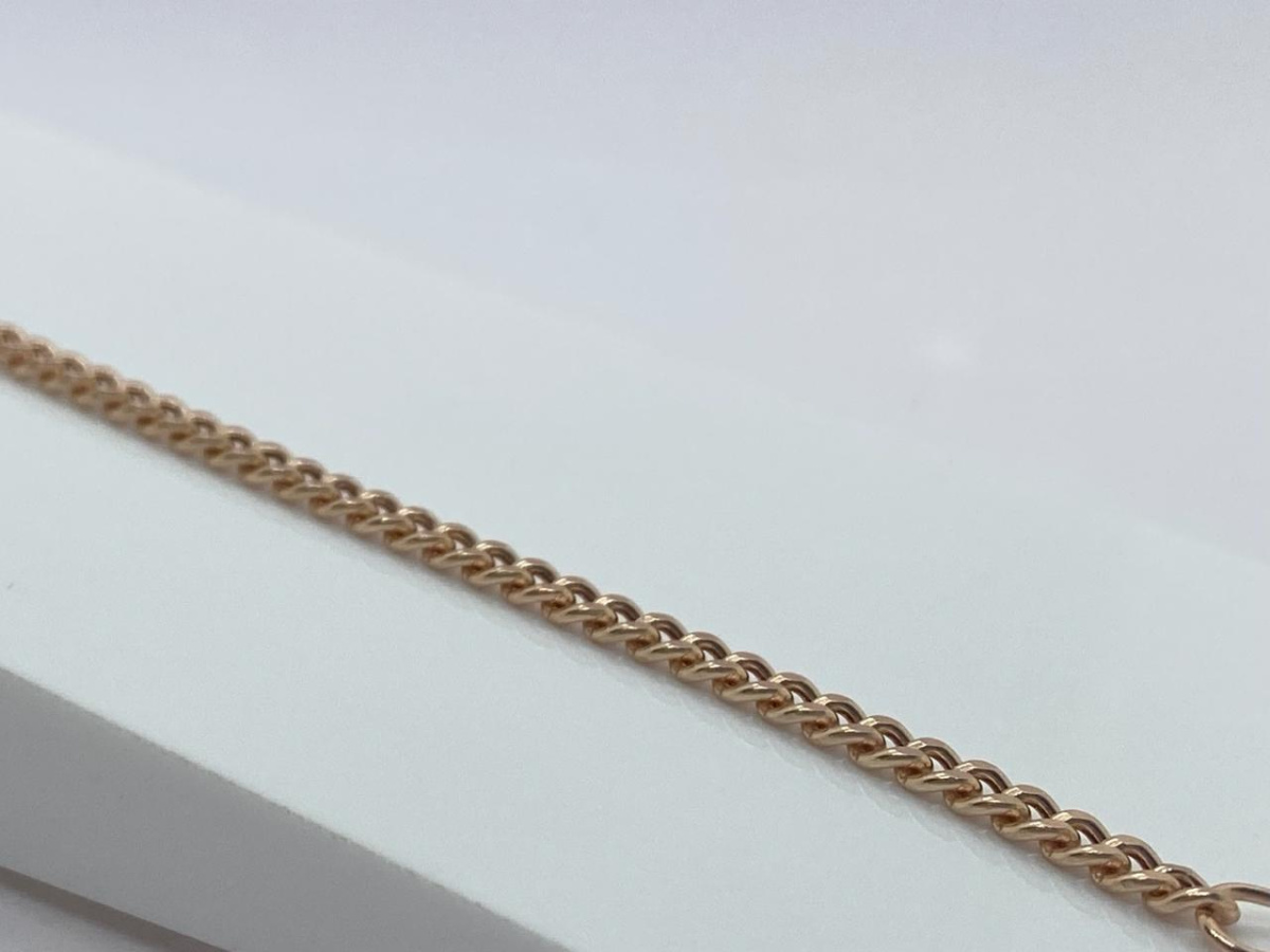 БРАСЛЕТ ПУСТОТЕЛЫЙ Панцирное (Au 585)