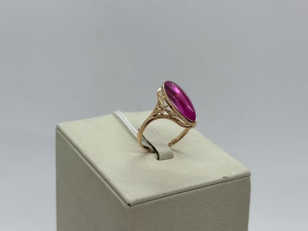 КОЛЬЦО С КАМНЕМ (Au 585)