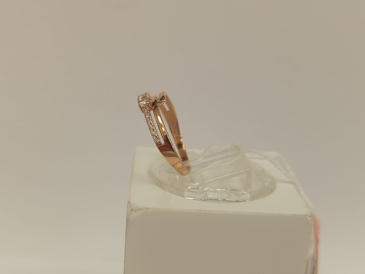 КОЛКМИ585 КОЛЬЦО С КАМНЯМИ (Au 585)