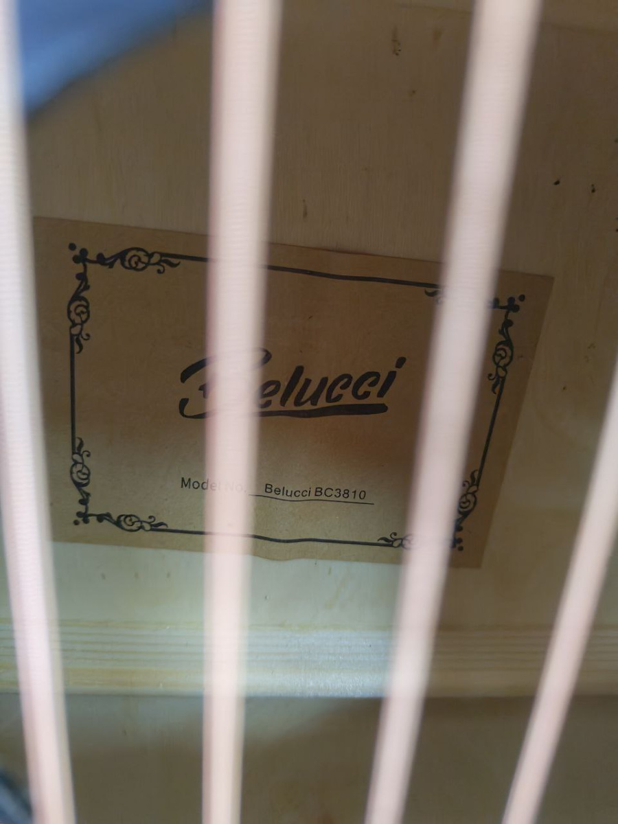 Гитара акустическая Belucci BC3810 BK