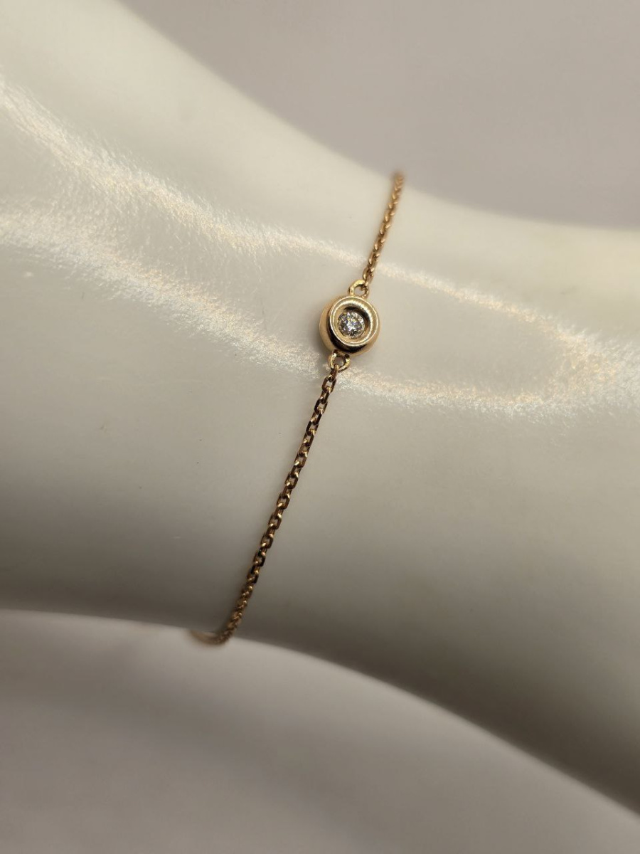 БРАСЛЕТ С КАМНЕМ (Au 585)