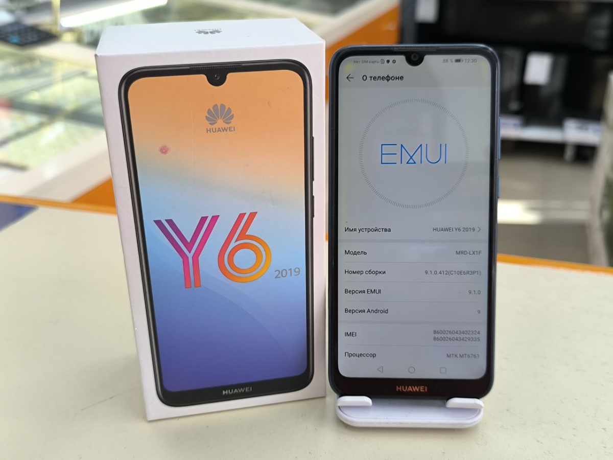 Смартфон Huawei Y6 (2019) 2/32