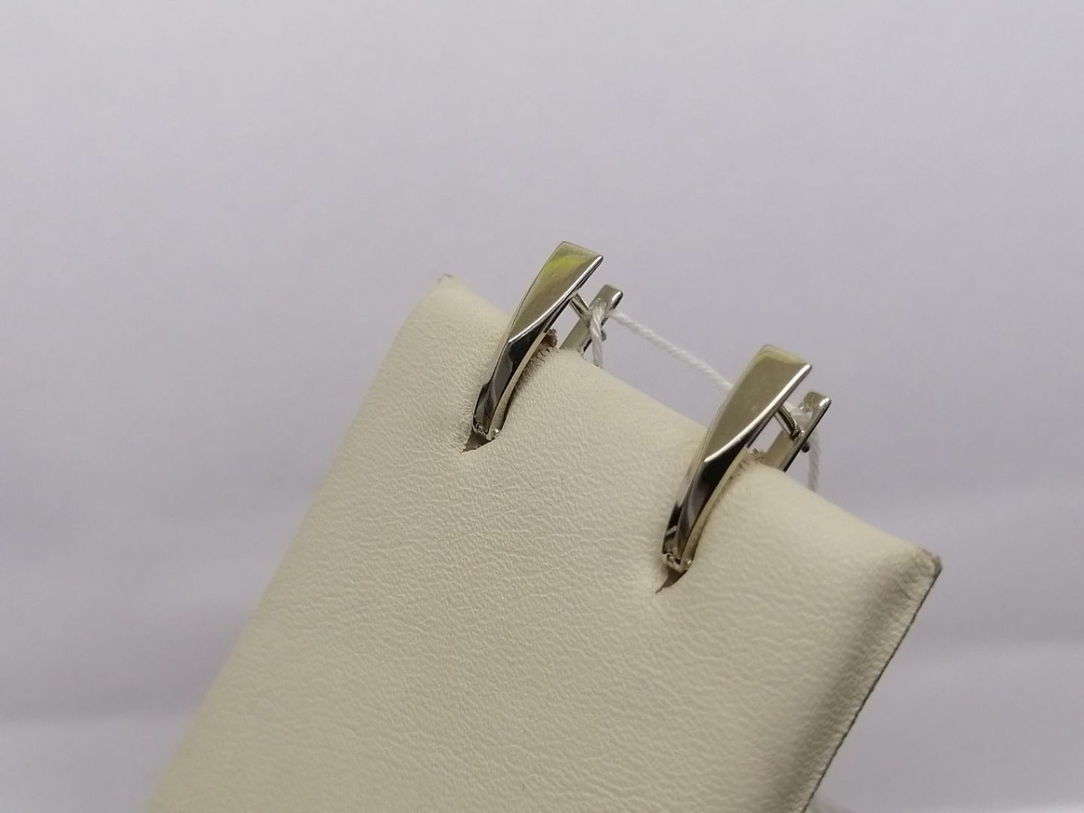 СЕРЬГИ БЕЗ КАМНЯ (Au 585)