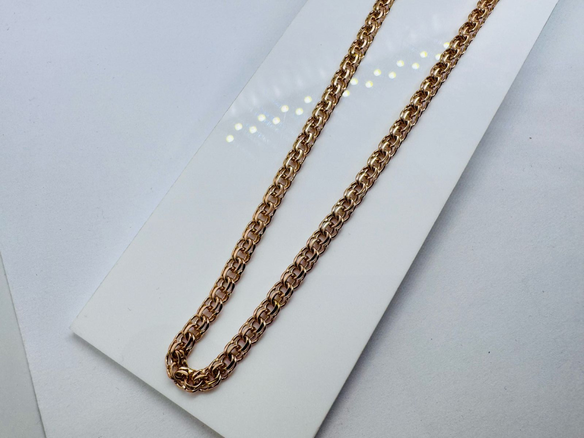 ЦЛБС585 ЦЕПЬ ПОЛНОВЕСНАЯ Бисмарк (Au 585)