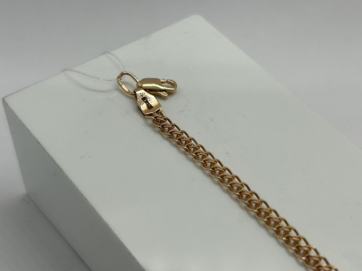 БРАСЛЕТ ПУСТОТЕЛЫЙ Царь (Au 585)