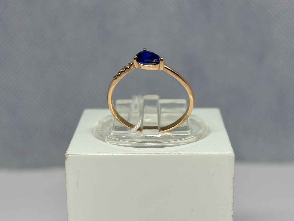 КОЛКМИ585 КОЛЬЦО С КАМНЯМИ (Au 585)