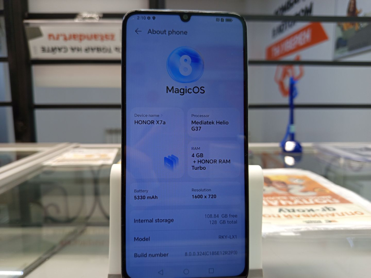 Смартфон Honor X7A  4/128