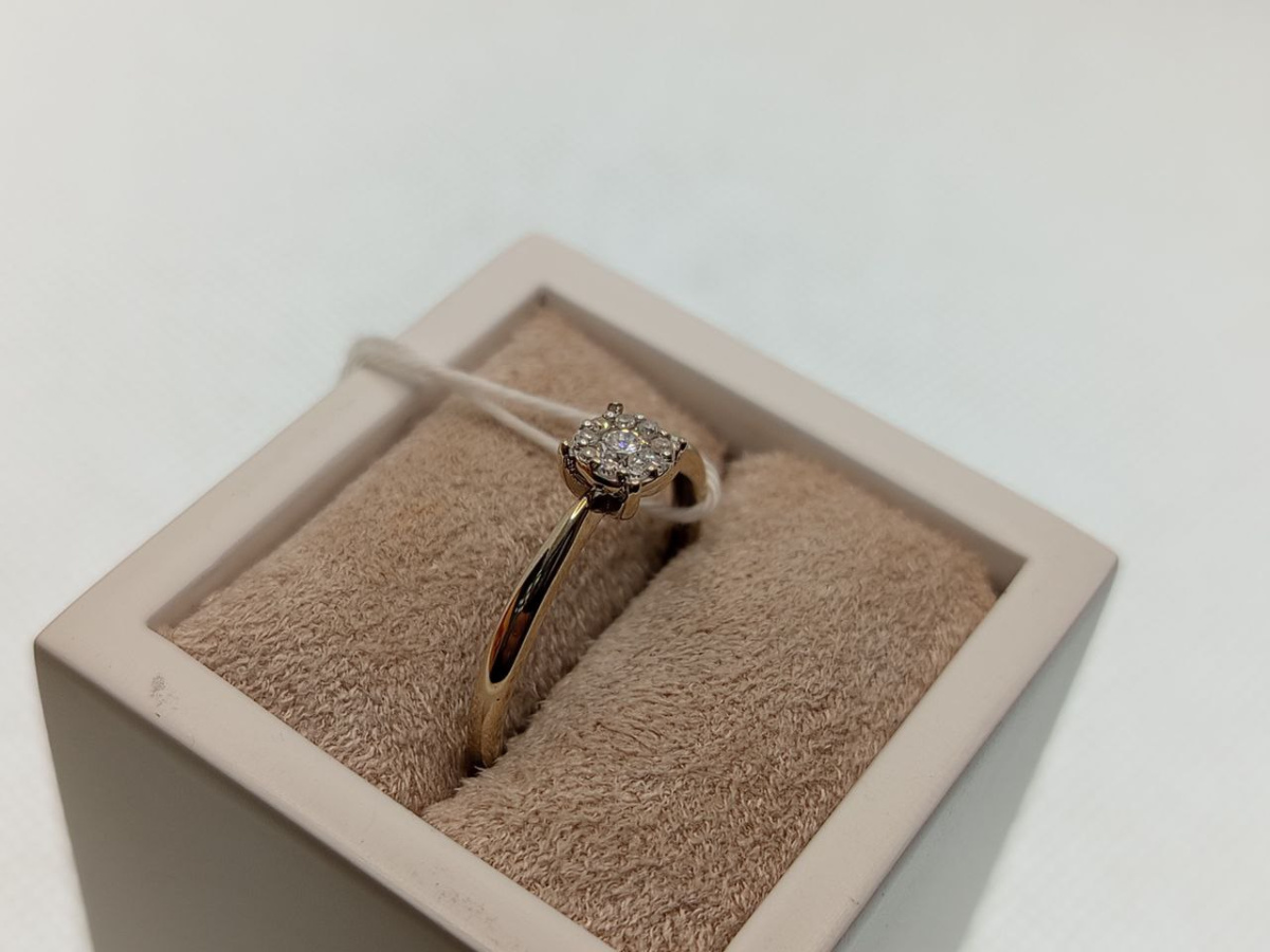 КОЛЬЦО БРИЛЛИАНТ Au 585 КОЛЬЦО БРИЛЛИАНТ Au 585