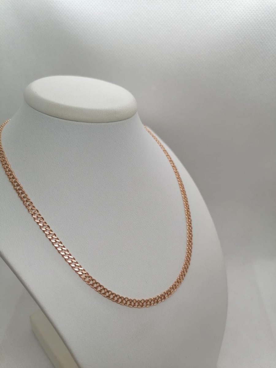 ЦЕПЬ ПОЛНОВЕСНАЯ Ромб двойной (Au 585)