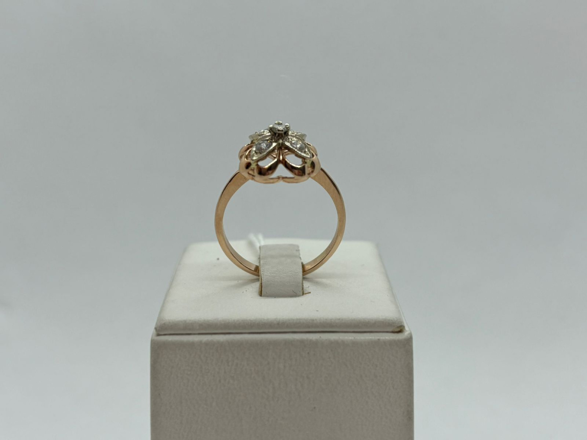 КОЛЬЦО БРИЛЛИАНТ Au 585