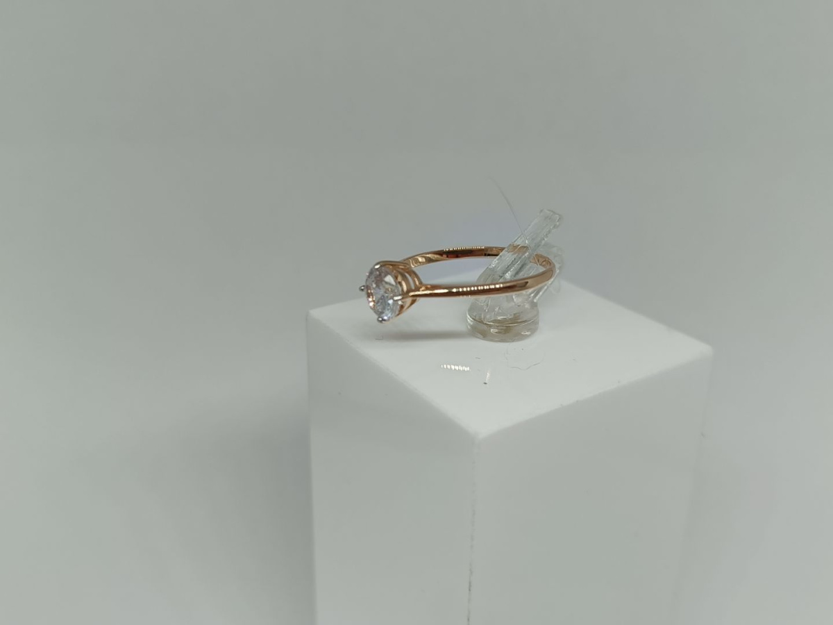 КОЛЬЦО С КАМНЕМ (Au 585)