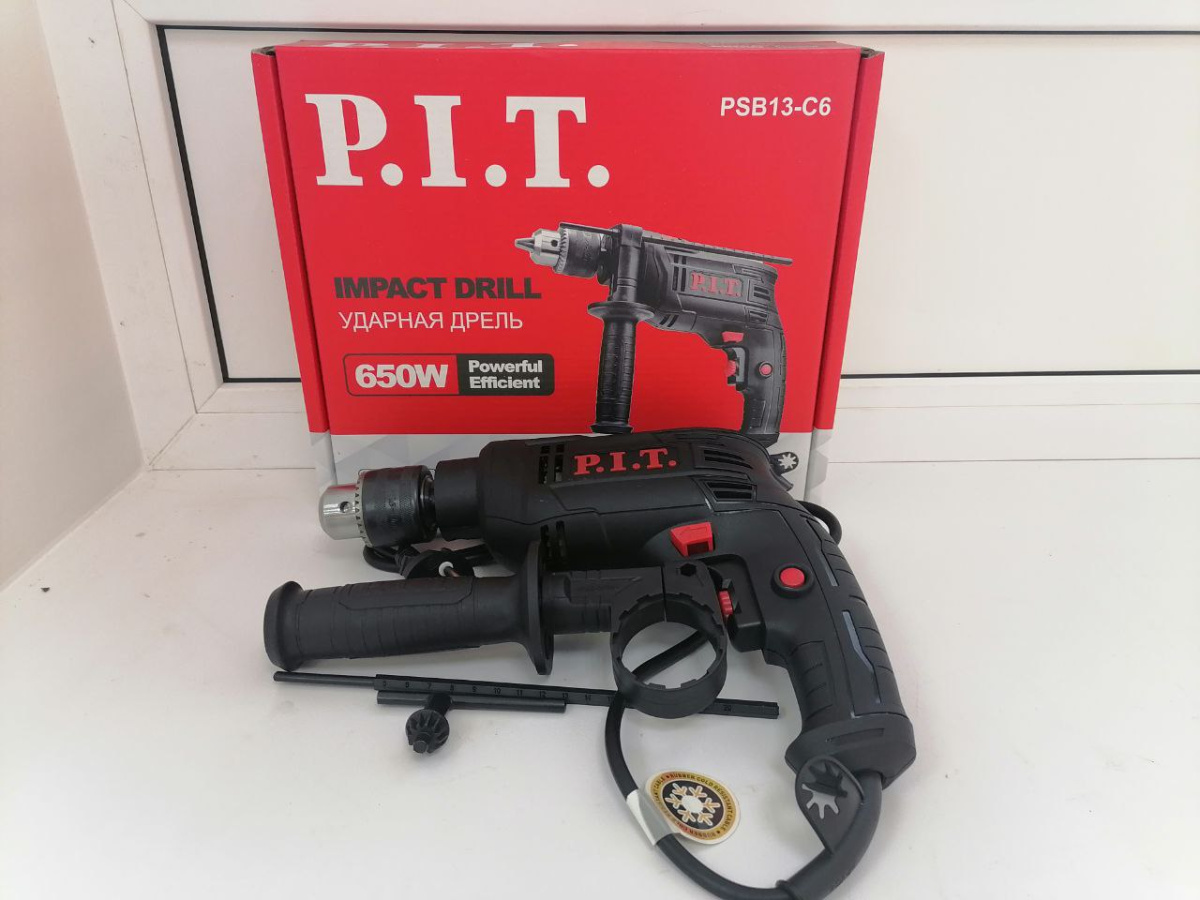Дрель-ударная P.I.T. PSB13-C6