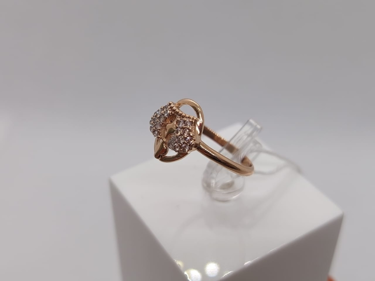 КОЛКМИ585 КОЛЬЦО С КАМНЯМИ (Au 585)