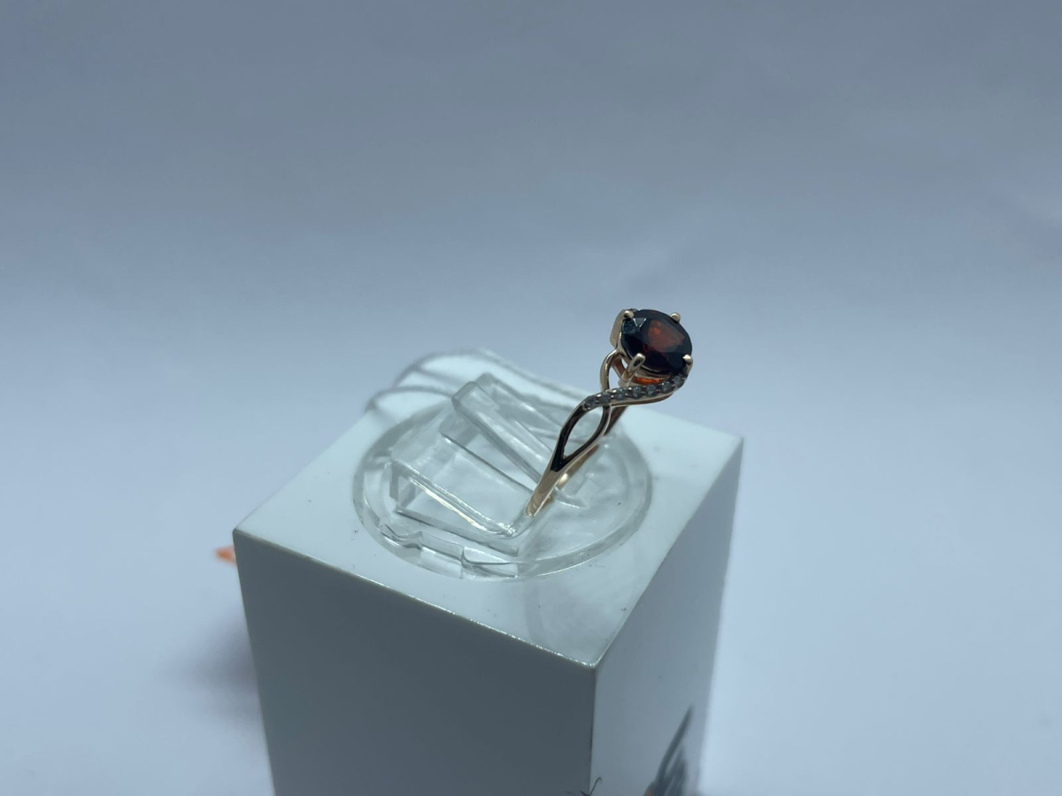 КОЛКМИ585 КОЛЬЦО С КАМНЯМИ (Au 585)