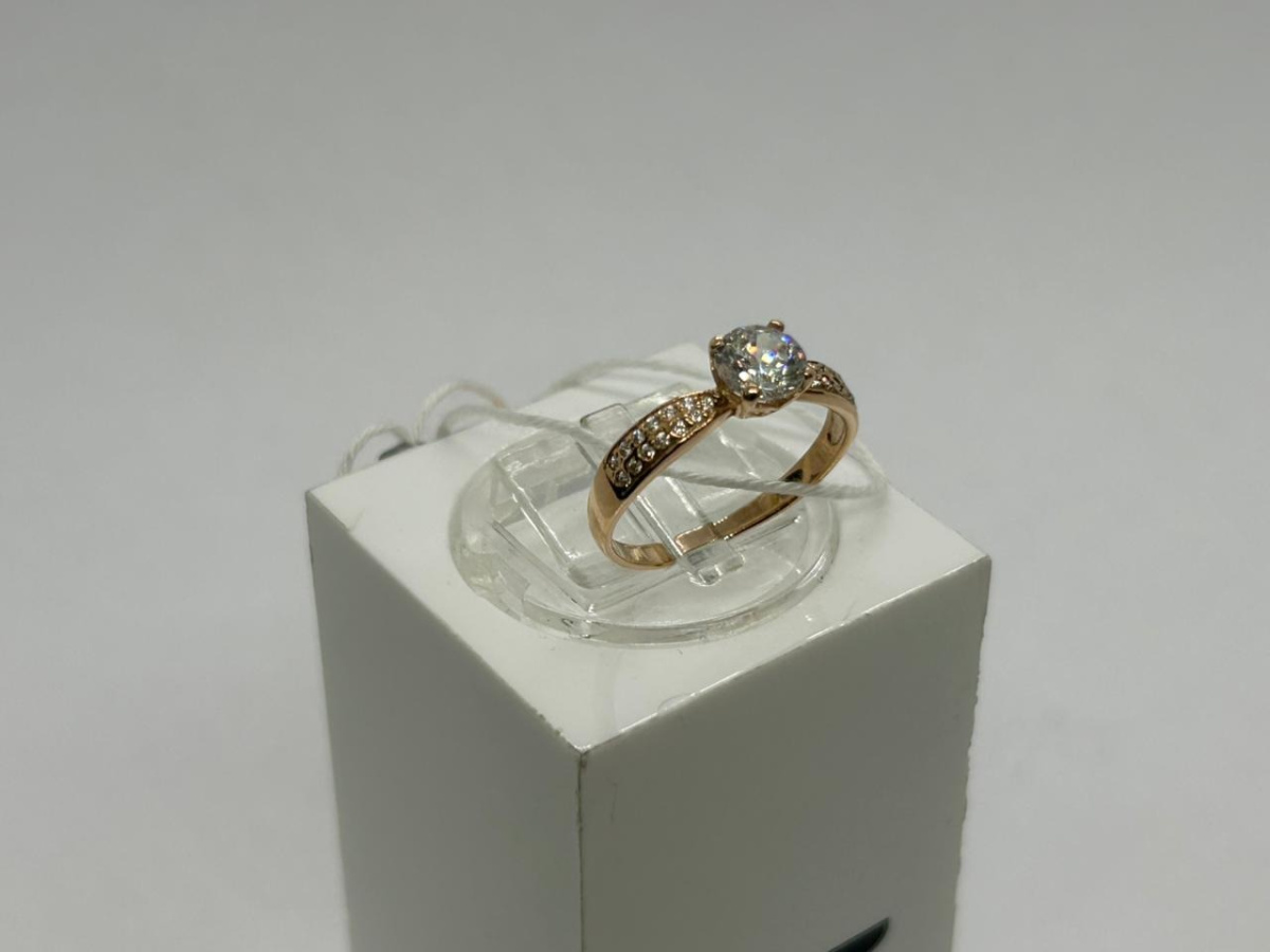 КОЛКМИ585 КОЛЬЦО С КАМНЯМИ (Au 585)