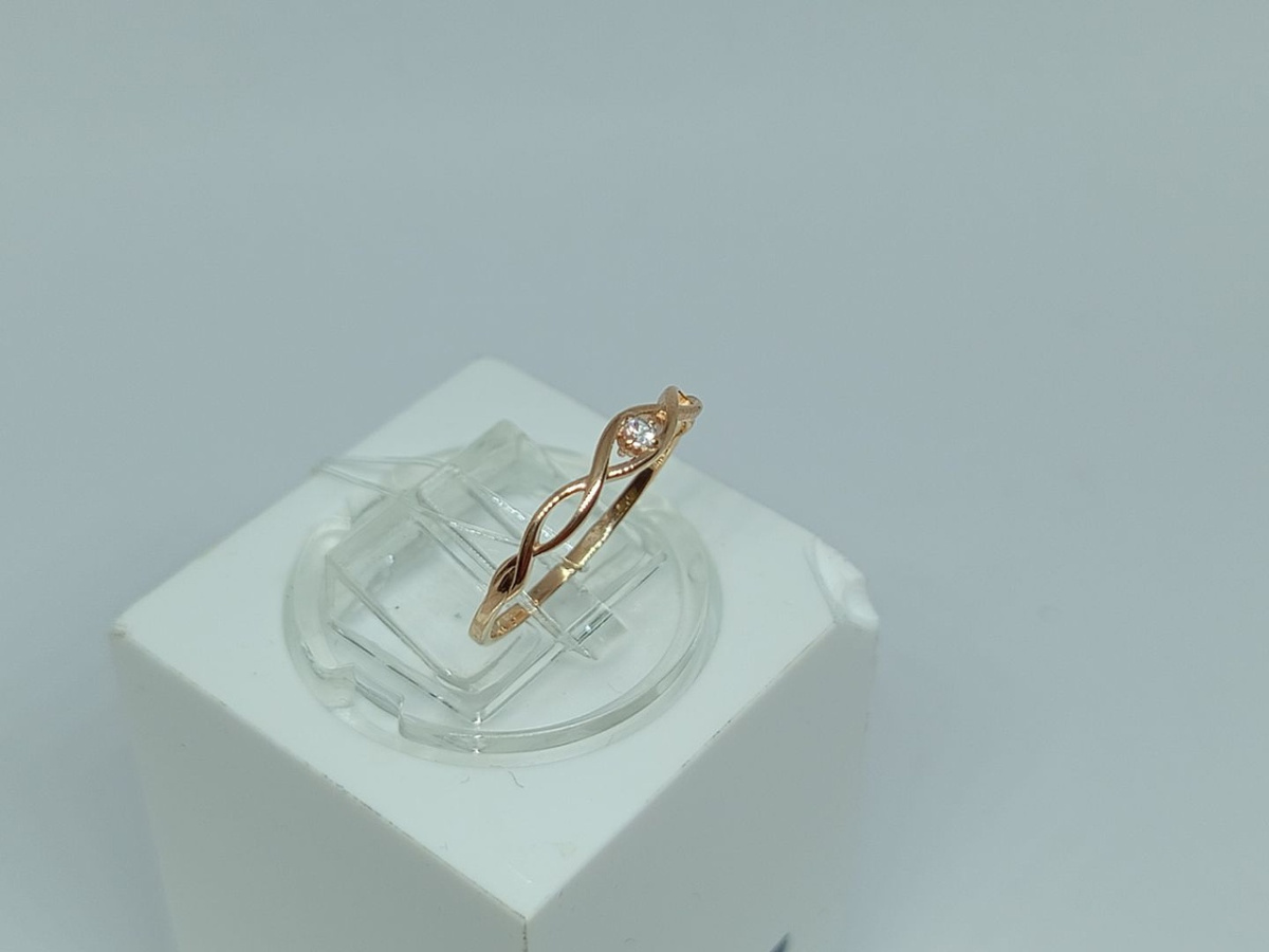 КОЛЬЦО С КАМНЕМ (Au 585)