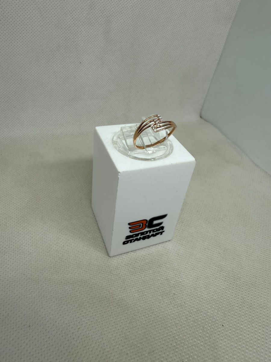 КОЛКМИ585 КОЛЬЦО С КАМНЯМИ (Au 585)