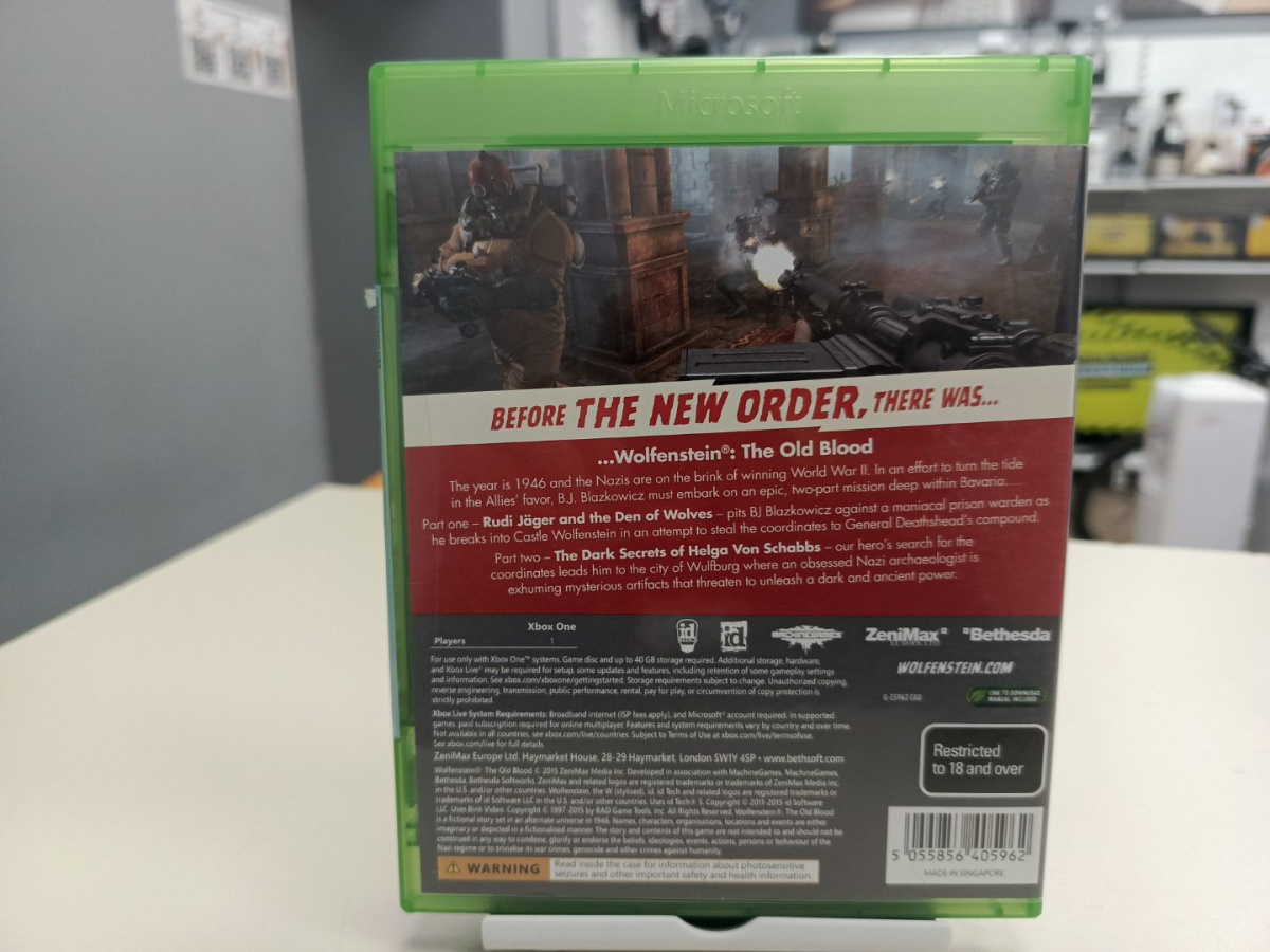 Игра XBOX Wolfenstein: Old Blood