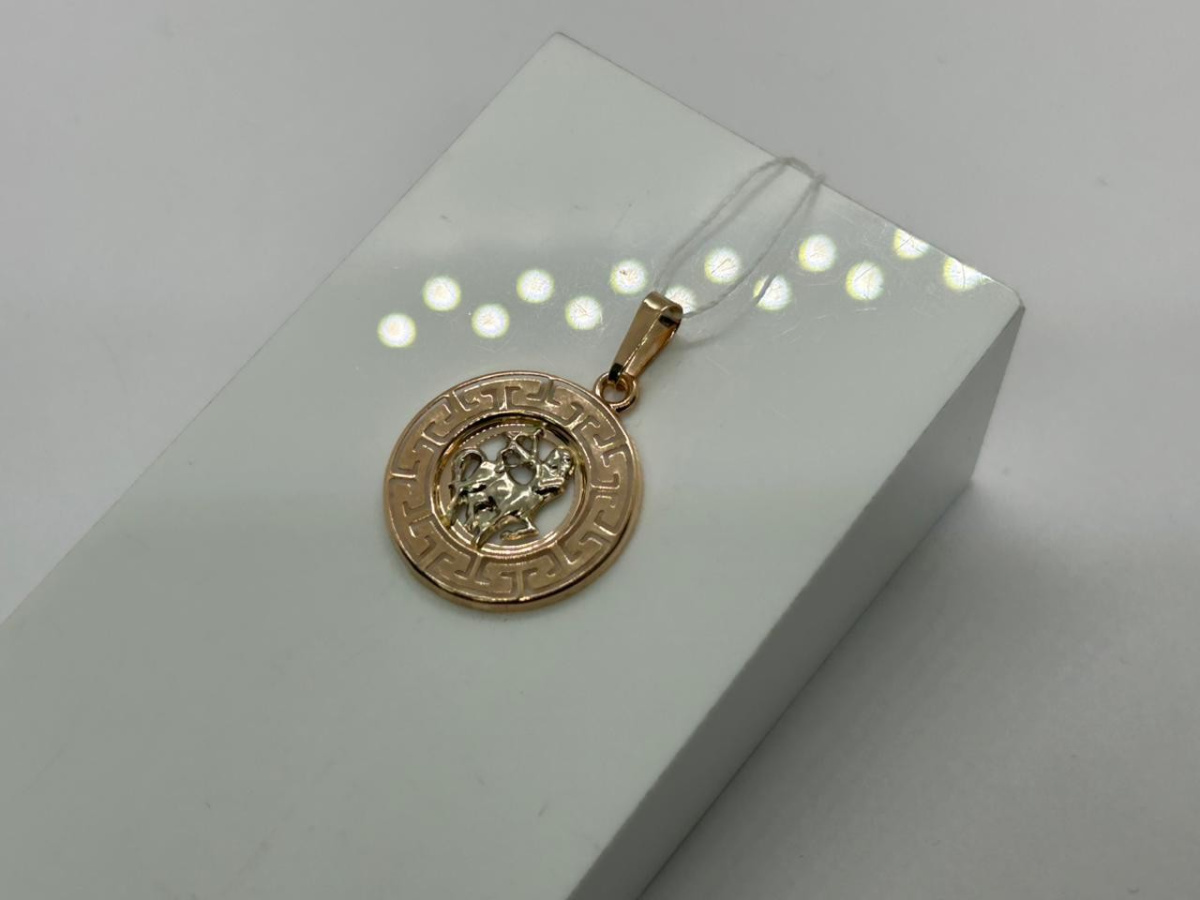 ПОДВЕСКА ЗНАК ЗОДИАКА СТРЕЛЕЦ (Au 585)