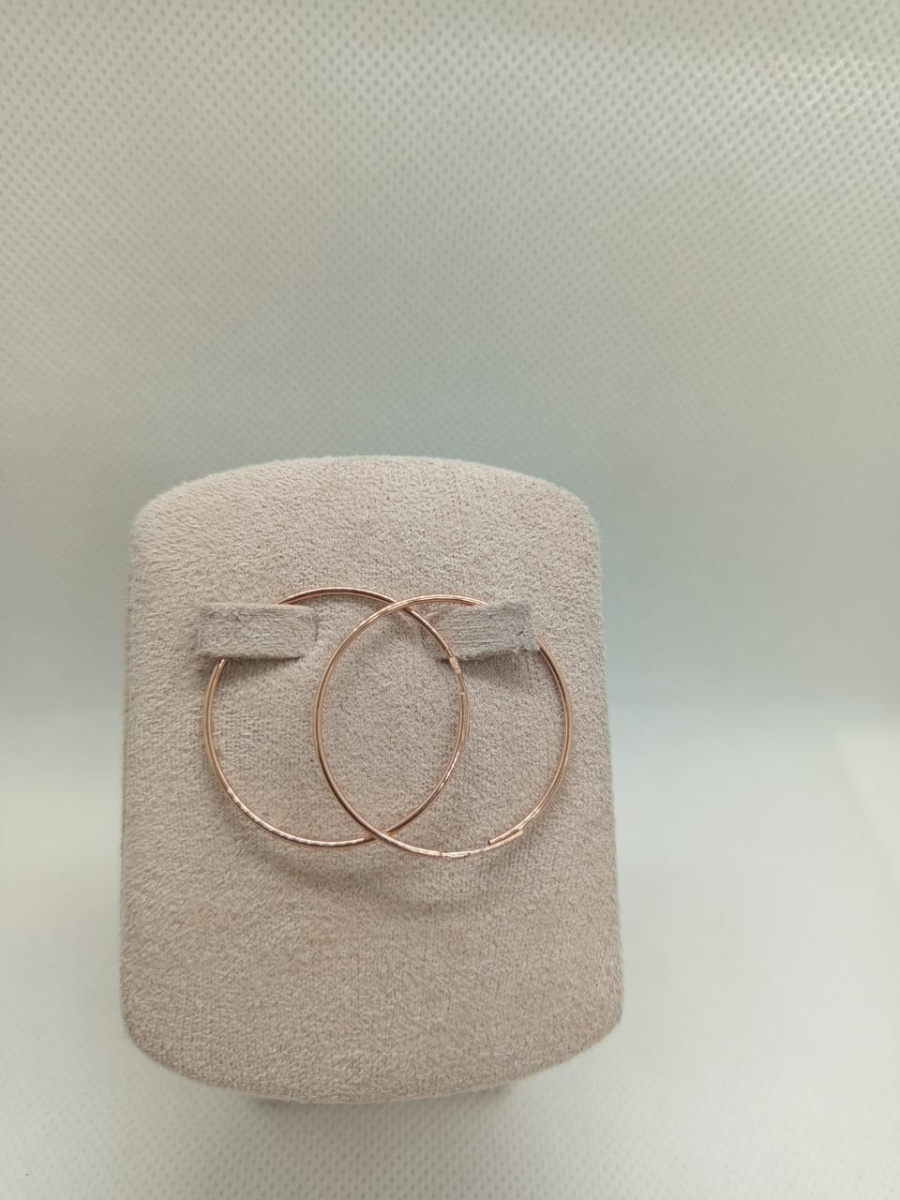 СЕРЬГИ КОНГО без камня (Au 585)