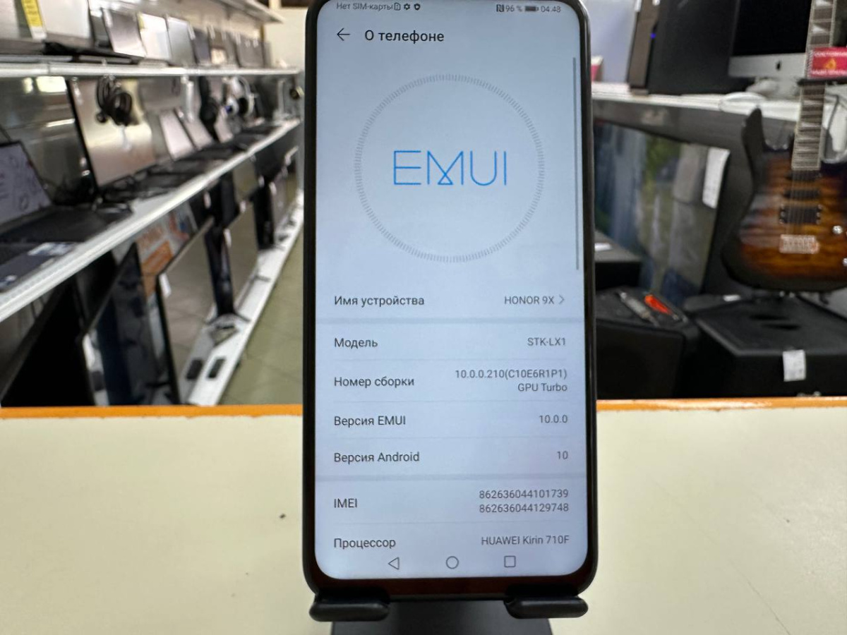Смартфон Honor 9X 4/128