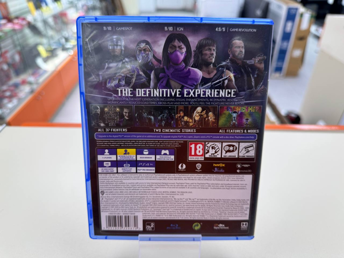 Игра Playstation 4 Mortal Kombat 11 Ultimate