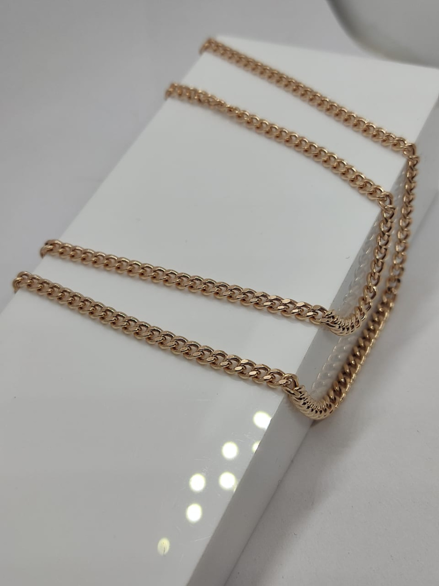 ЦЕПЬ ПУСТОТЕЛАЯ Панцирное (Au 585)