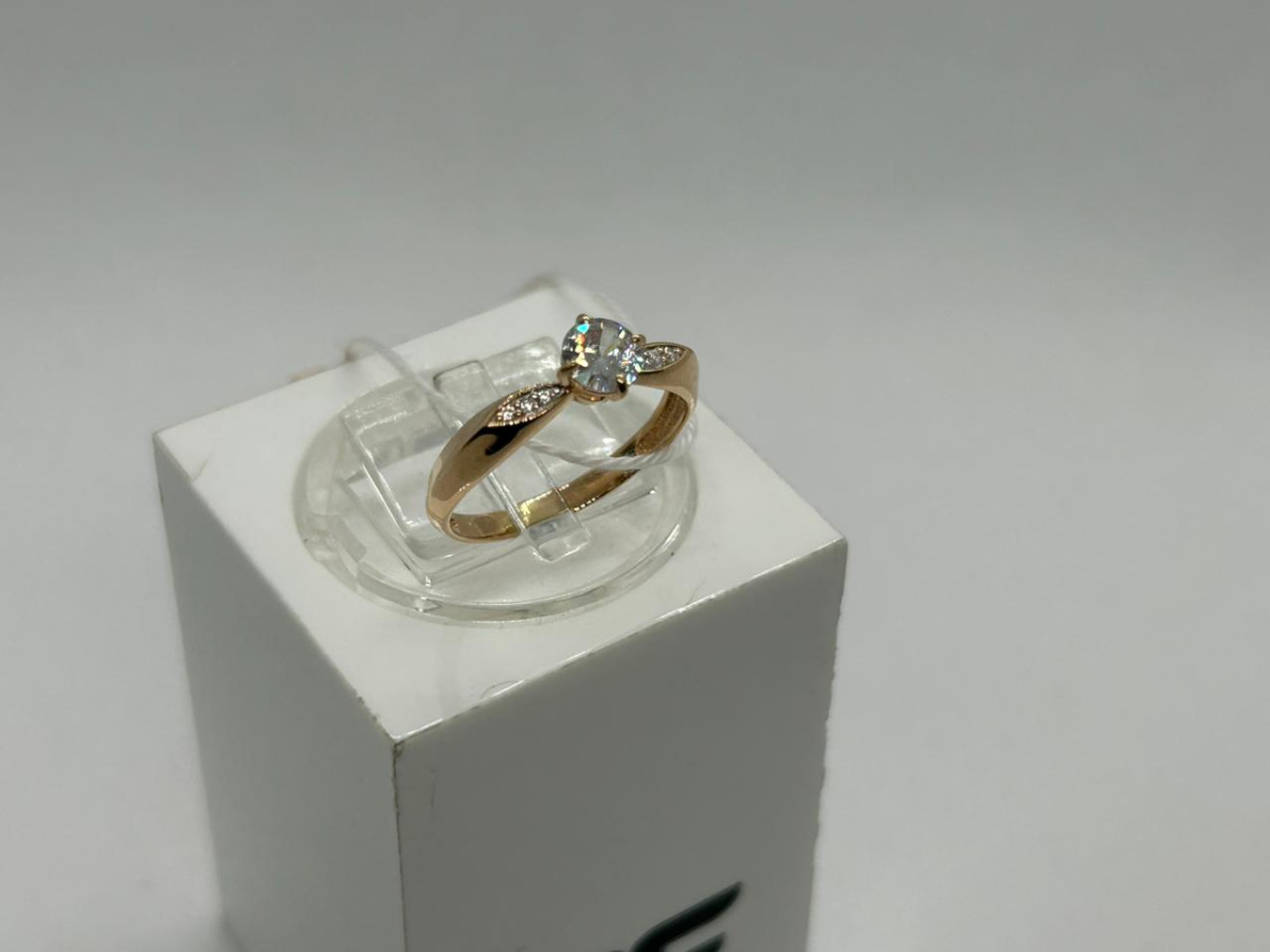 КОЛКМИ585 КОЛЬЦО С КАМНЯМИ (Au 585)
