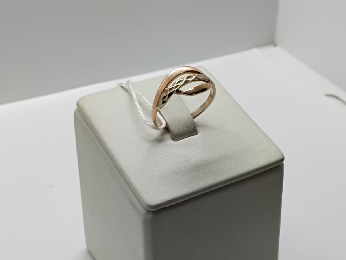 КОЛБКМ585 КОЛЬЦО БЕЗ КАМНЯ (Au 585)