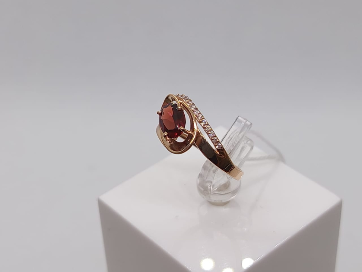 КОЛКМИ585 КОЛЬЦО С КАМНЯМИ (Au 585)