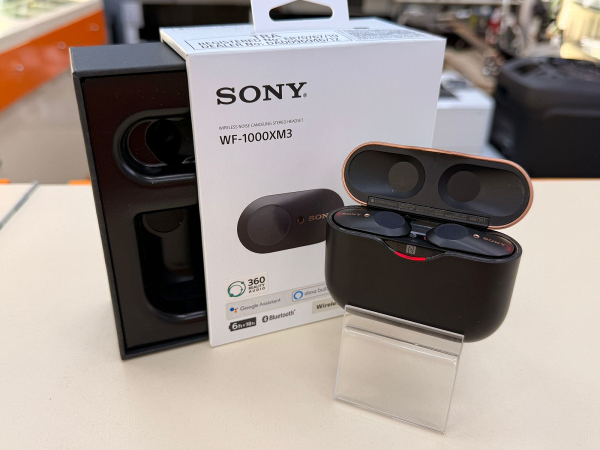 Наушники беспроводные SONY WF-1000XM3