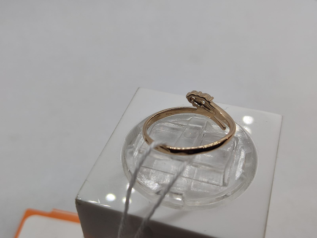 КОЛКМИ585 КОЛЬЦО С КАМНЯМИ (Au 585)