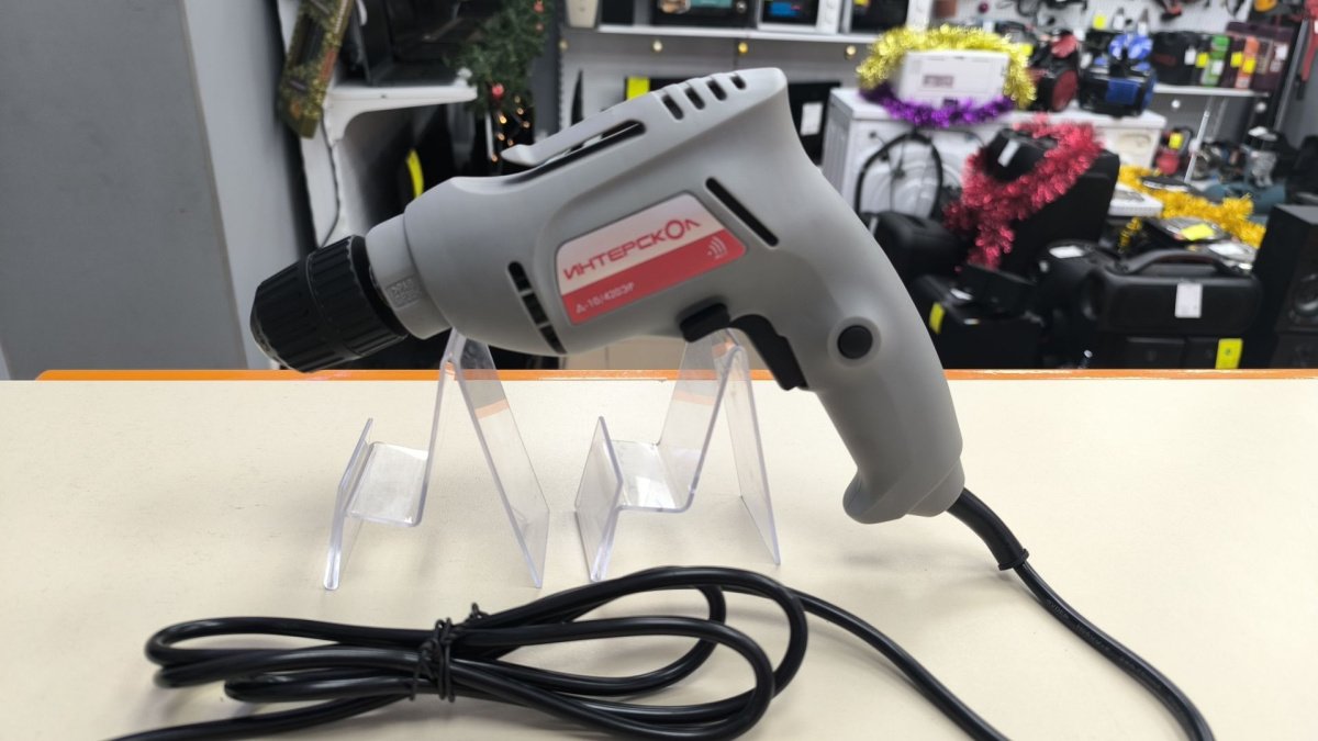 Дрель-безударная Интерскол Д-10/420ЭР ПРОМО (672.1.0.00)