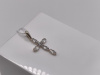 ПОДККИ585 ПОДВЕСКА КРЕСТ С КАМНЯМИ (Au 585)