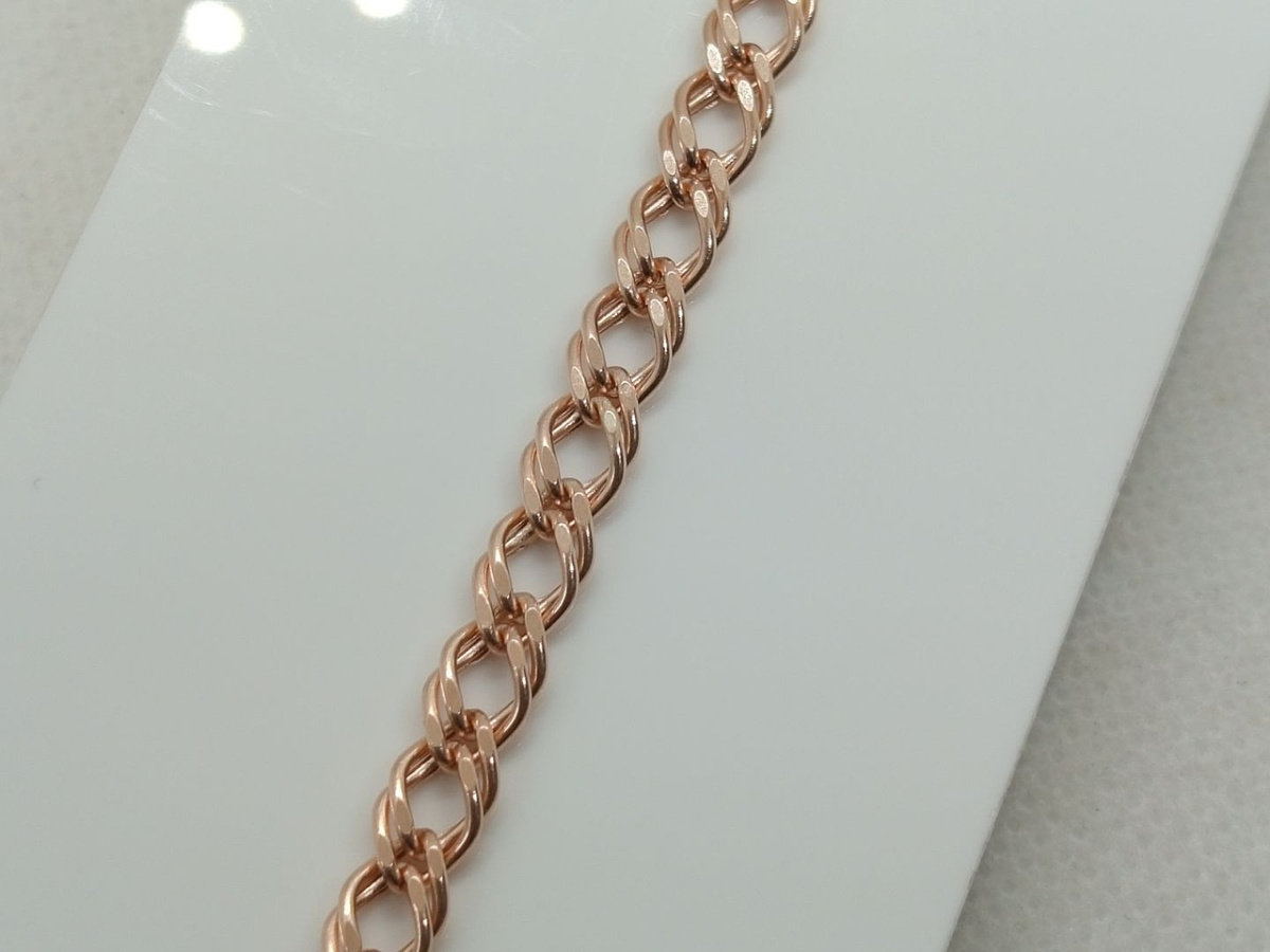 НБ 12-076ПГ БРАСЛЕТ ПУСТОТЕЛЫЙ (Au 585)