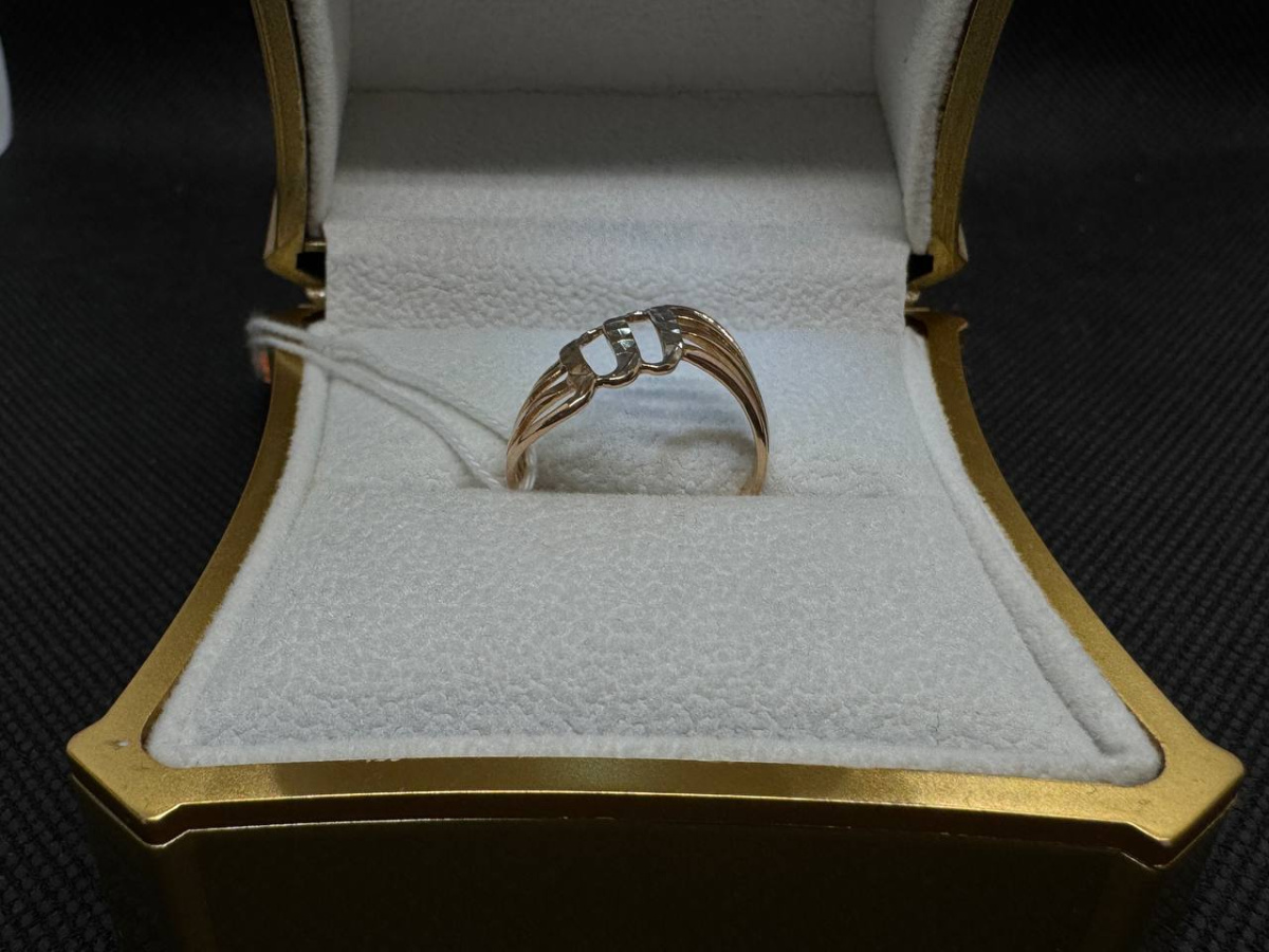 КОЛБКМ585 КОЛЬЦО БЕЗ КАМНЯ (Au 585)