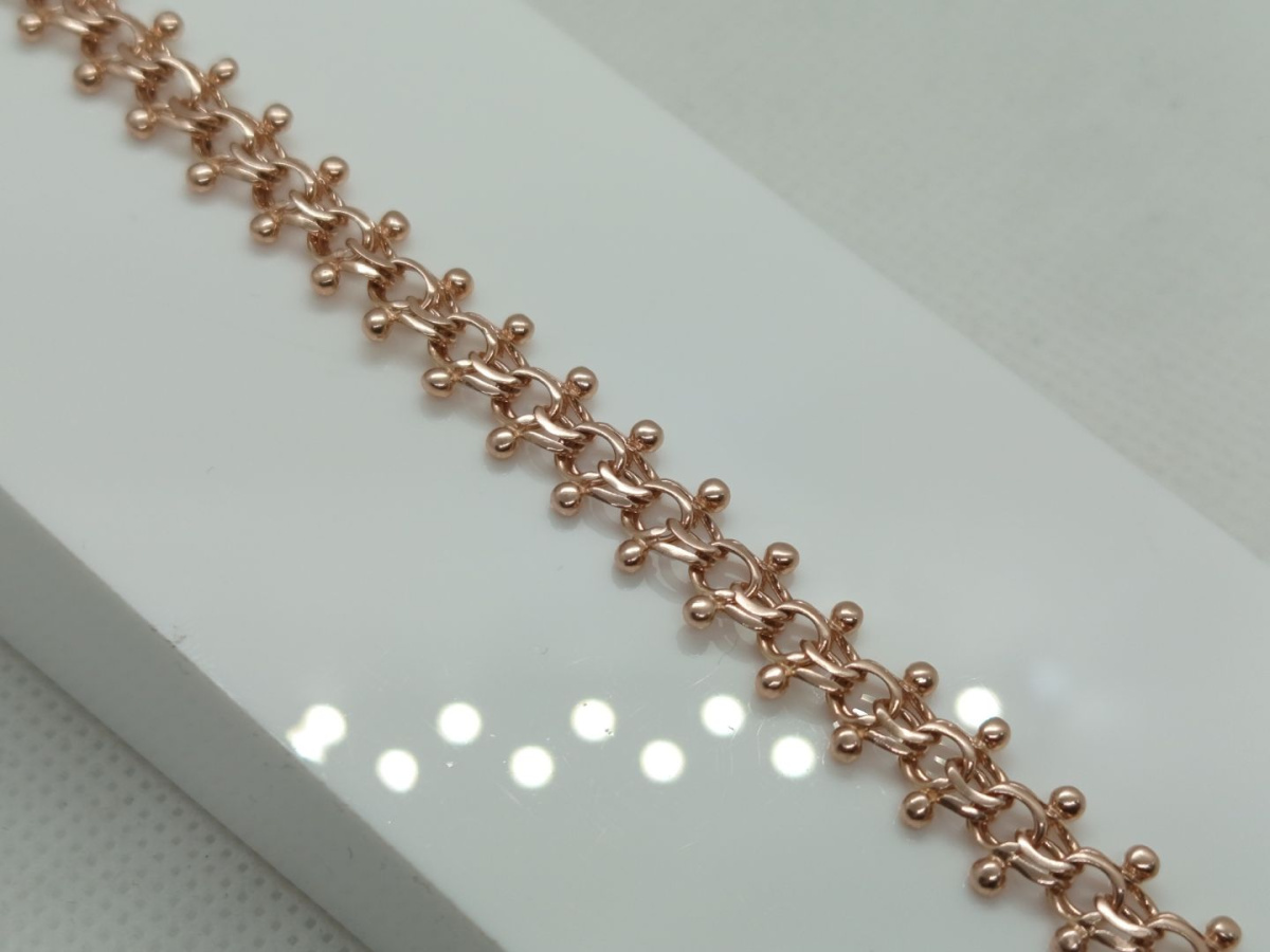 БРАСЛЕТ ПОЛНОВЕСНЫЙ Бисмарк (Au 585)