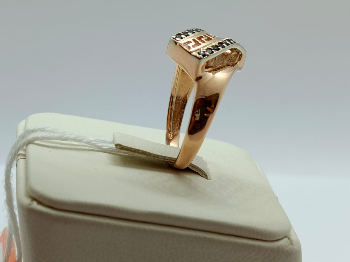 КОЛКМИ585 КОЛЬЦО С КАМНЯМИ (Au 585)