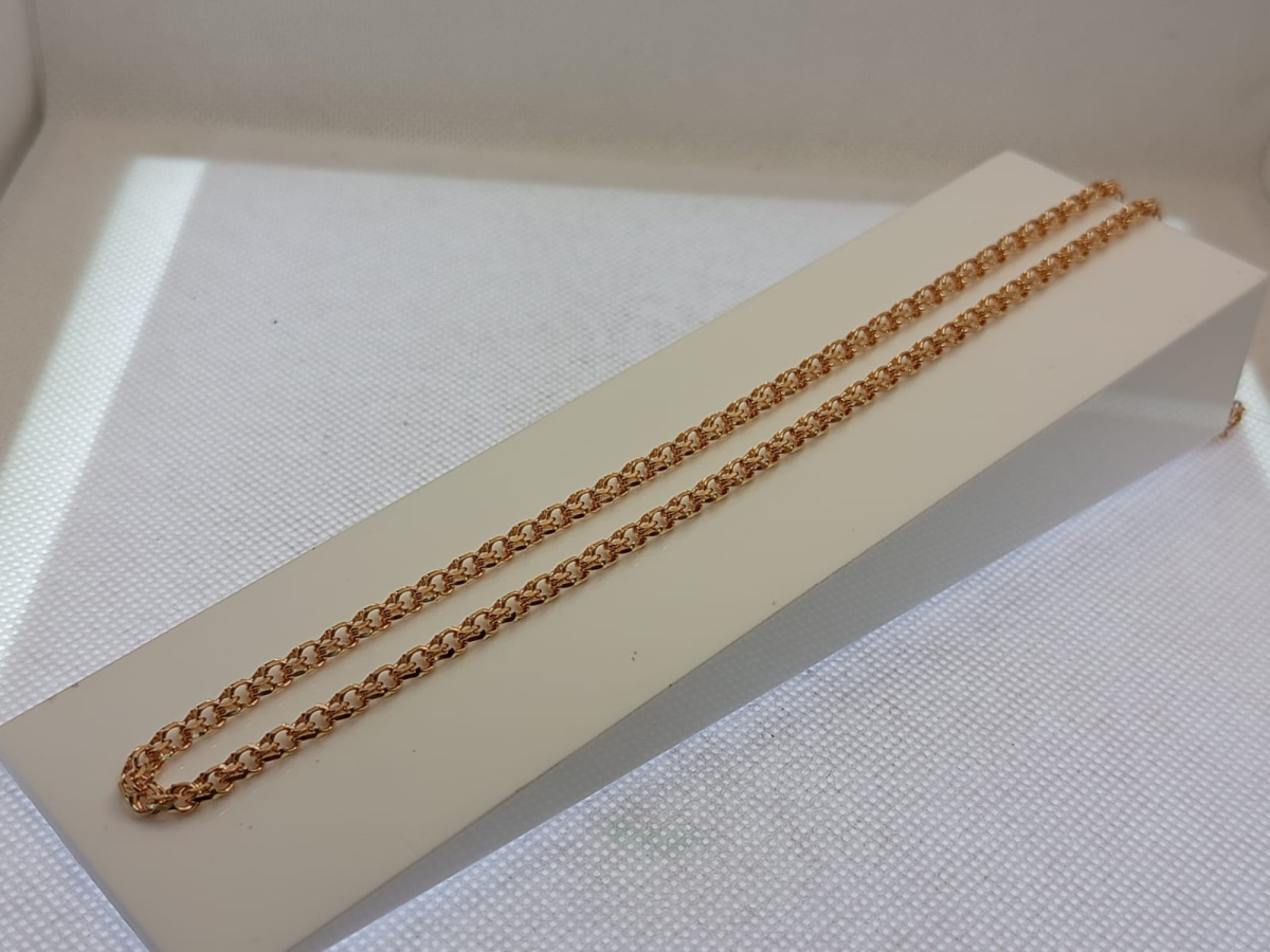 ЦЕПЬ ПОЛНОВЕСНАЯ Бисмарк (Au 585)