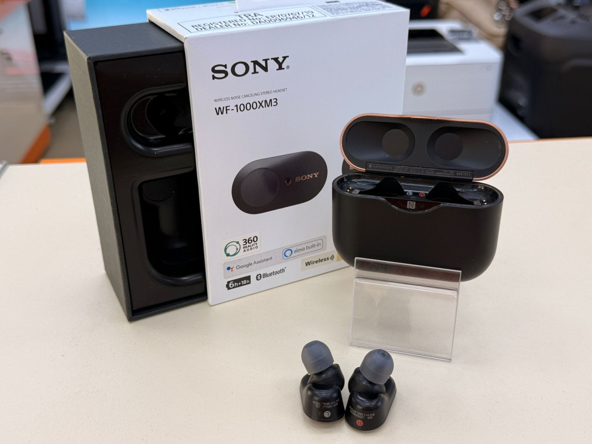 Наушники беспроводные SONY WF-1000XM3