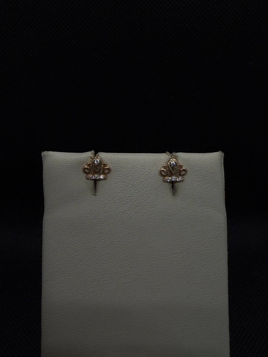 СЕРЬГИ ПУСЕТЫ (Au 585)