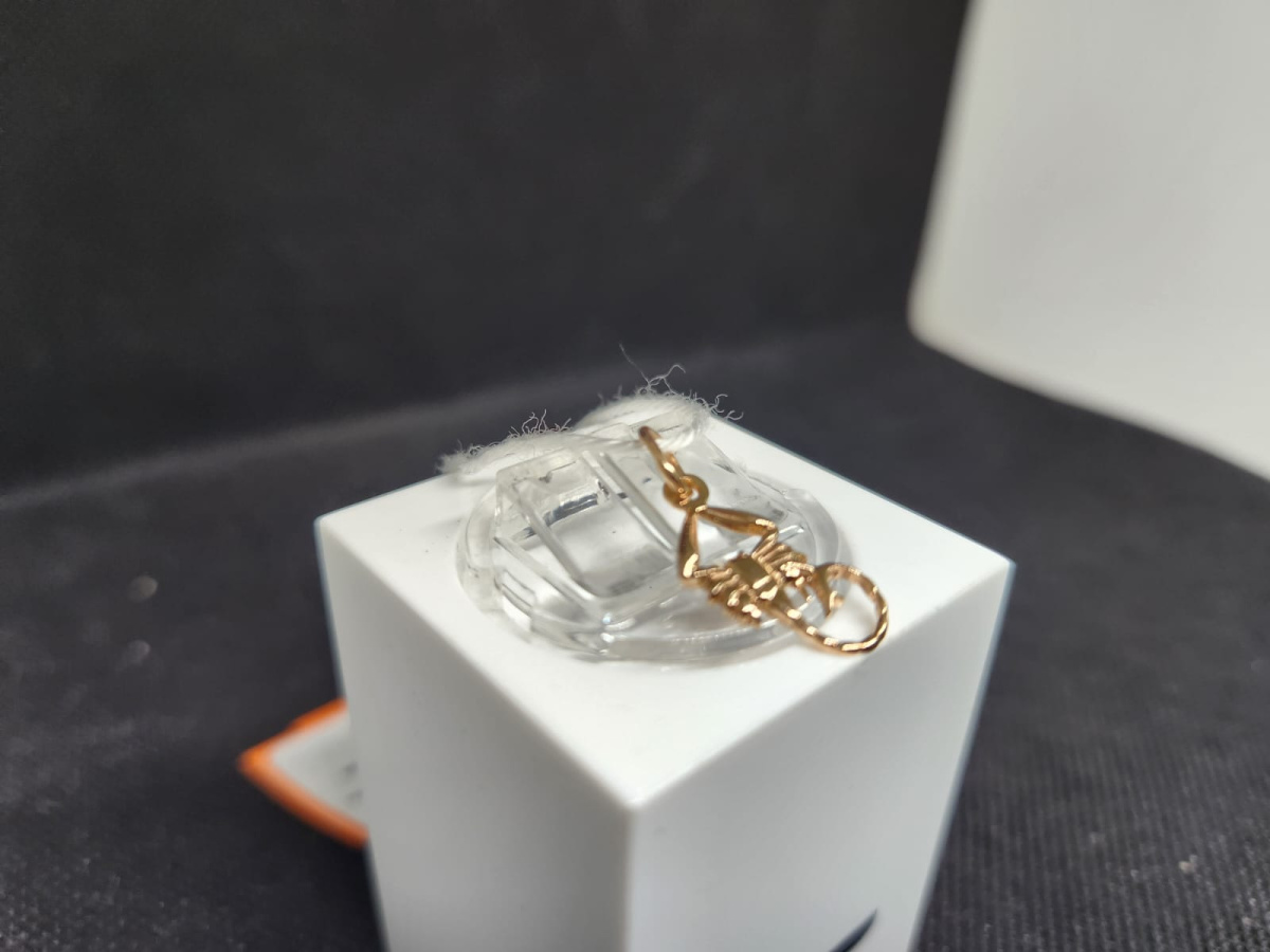 ПОДВЕСКА ЗНАК ЗОДИАКА СКОРПИОН Au 585